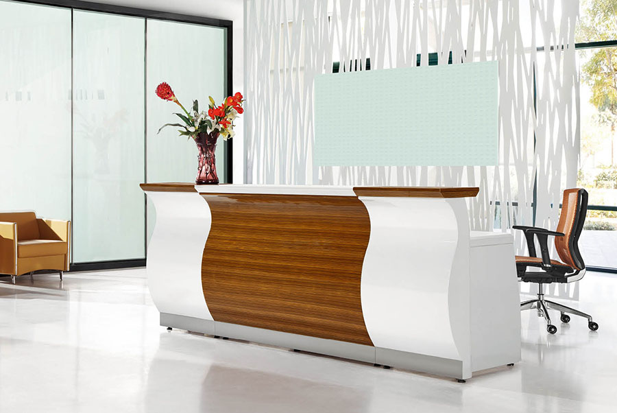 前台桌_YZ-5104_艺卓前台办公桌