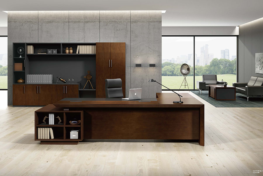 老板桌_YZ-1103_艺卓大班台定制