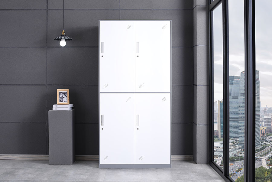 四门更衣柜_YZ-6203_钢制衣柜定制