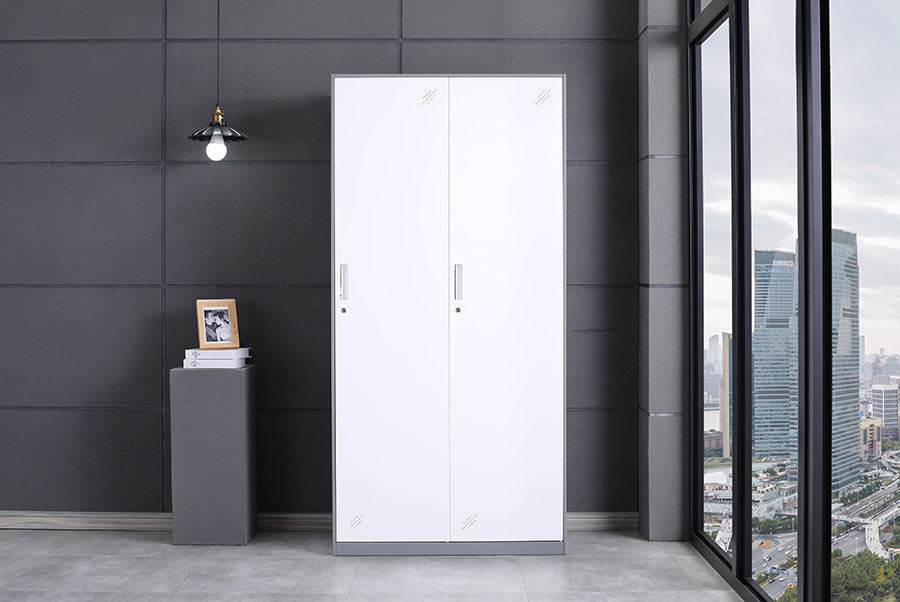 二门更衣柜_YZ-6201_钢制衣柜定制