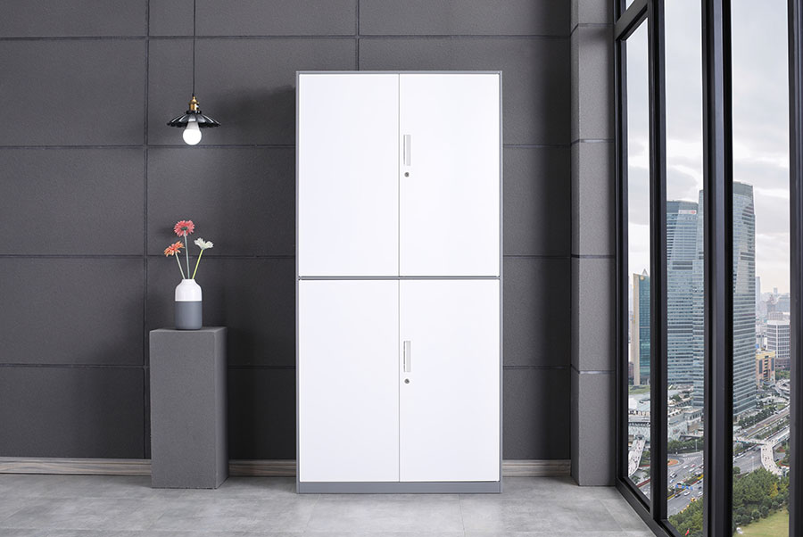 双节文件柜_YZ-6101_钢制文件柜定制