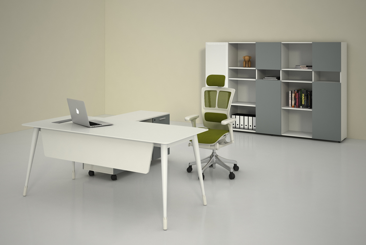 经理办公桌_YZ-2103_经理办公桌椅定制