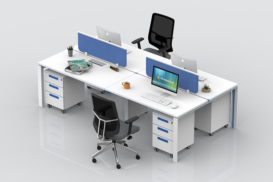 开放式办公桌，上海办公桌椅厂家，上海办公家具定制