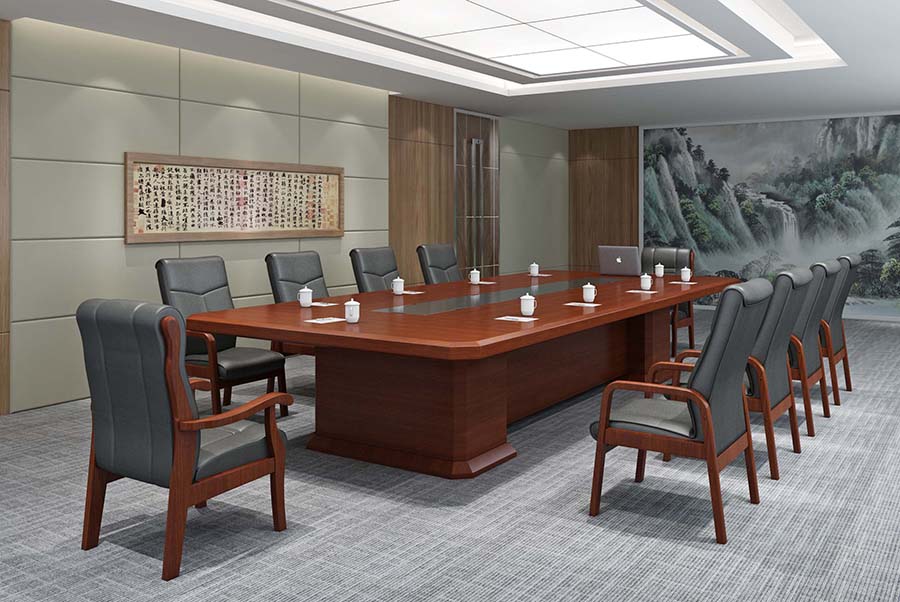 艺卓油漆会议桌_YZ-4105_会议桌定制批发