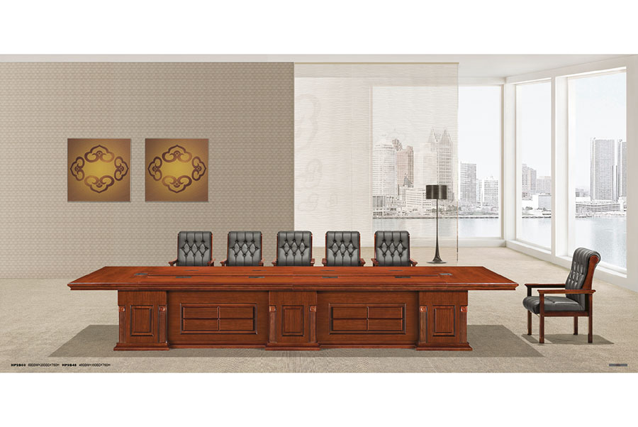艺卓油漆会议桌_YZ-4104_会议桌定制批发