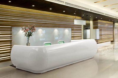 前台桌_YZ-5112_艺卓前台办公桌