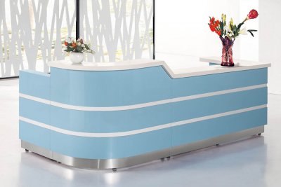 前台桌_YZ-5105_艺卓前台办公桌