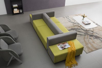 休闲沙发_YZ-5310_艺卓休闲沙发定制