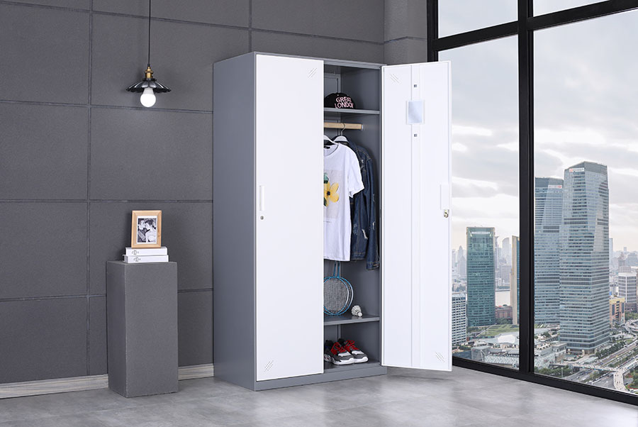 上海办公家具定制，二门更衣柜