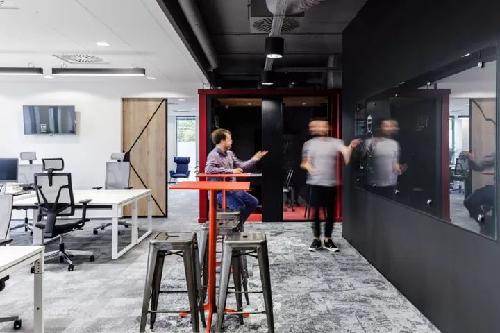 现代办公家具,现代办公家具实景