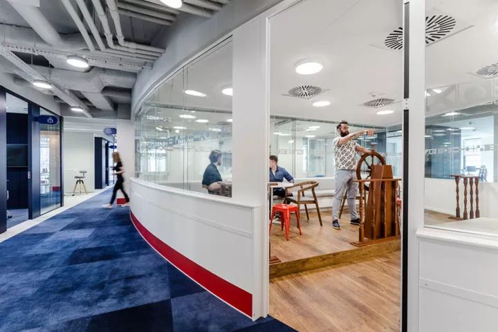 现代办公家具,现代办公家具实景