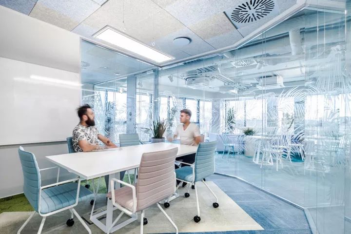 现代办公家具,现代办公家具实景