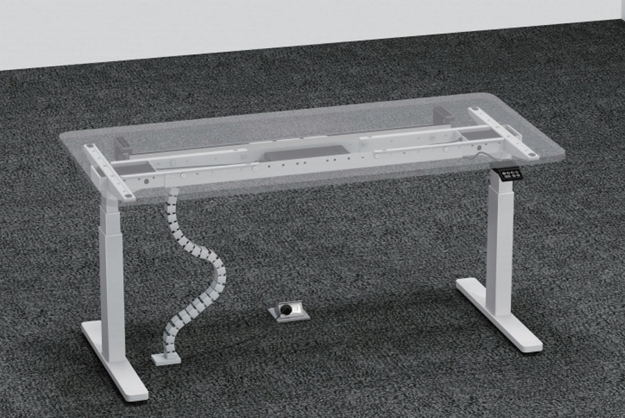 升降办公桌，电动升降办公桌