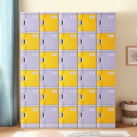 ABS塑料更衣柜学校幼儿园书包柜